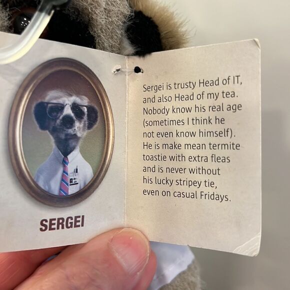 Sergei Meerkat Yakov's Toy Shop Compare The Meerkat Plush - Picture 4 of 10